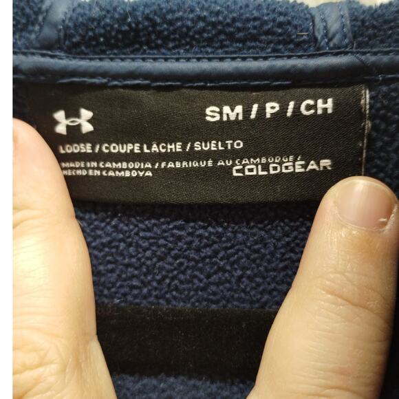 Under Armour Size S Coldgear Infrared Shield 3-Way Stretch Zip-Up Hooded Jacket - Picture 8 of 10